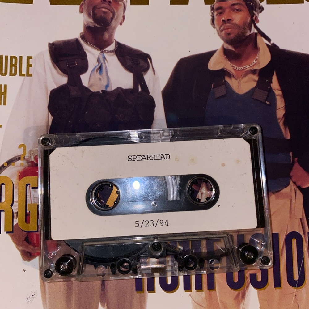 Spearhead Michael Franti HOMIE 1994 Demo Cassette
 vg+ 
plays great 

Experience